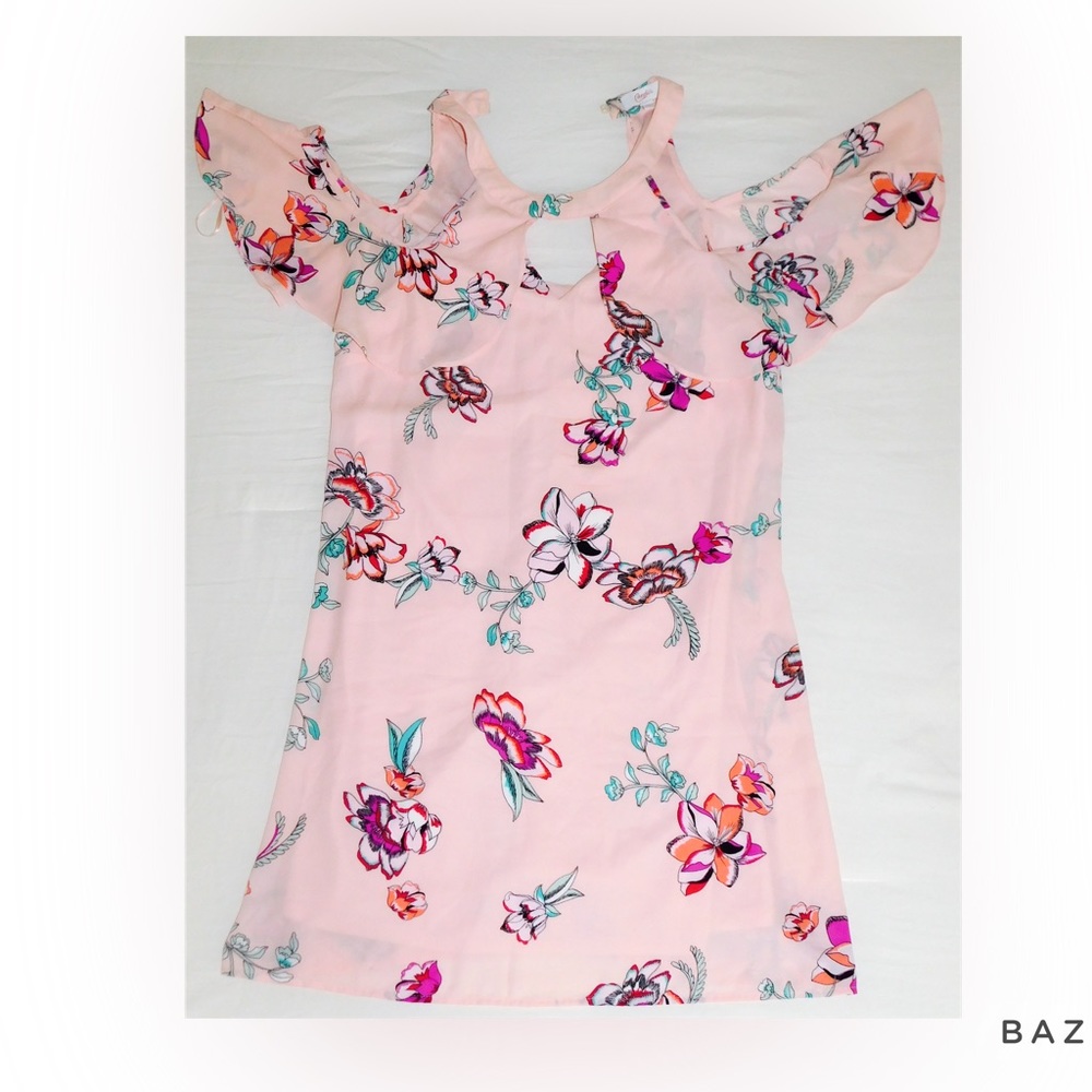 Pink Floral Dress